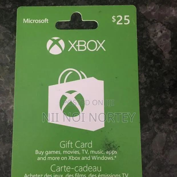 $25 Xbox Gift Card · Photo 1