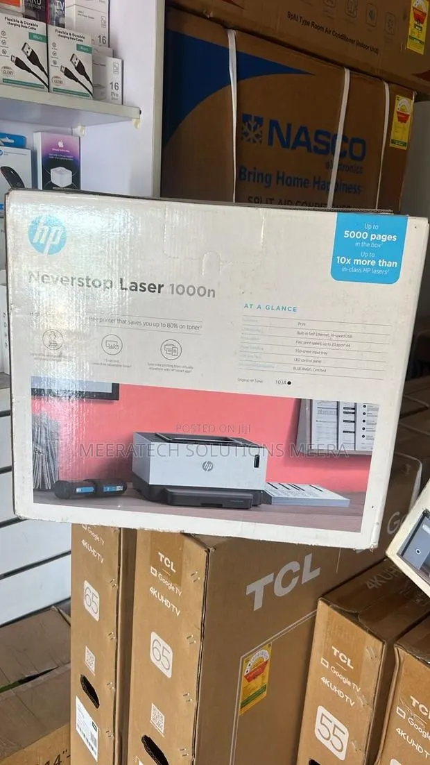 Hp Never Stop Printer 1000n. Print More Worry Less. · Photo 1