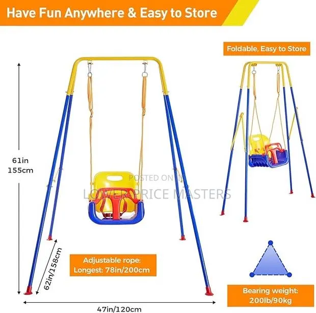 Babes Swing Set for 3 Months to 10 Years · Photo 4