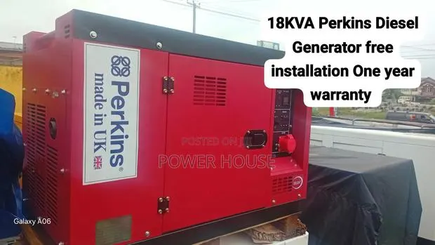 Premium 18kVA Perkins Diesel Generator – Ready to Work
Heavy-Duty · Photo 1