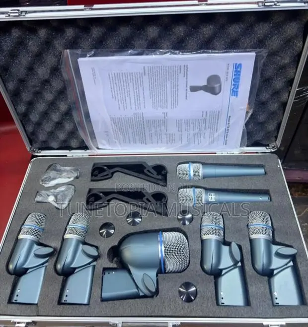 Shure 7-piece Drum Microphone Kit · Photo 1