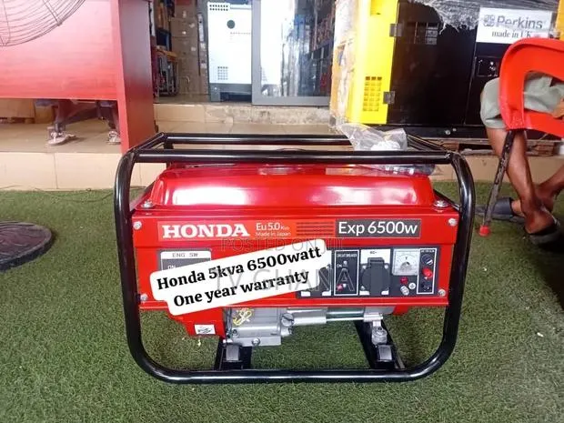 Honda 6500w Generator | Reliable Power Every Day5kva · Photo 1
