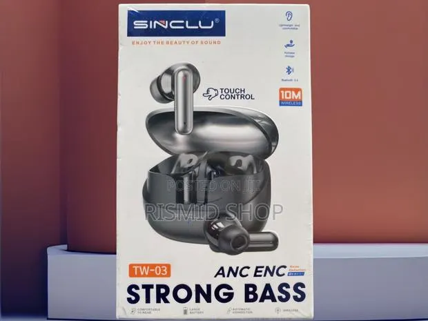 SINCLU TW-03 Bass-Enhanced Bluetooth Earbuds · Photo 1