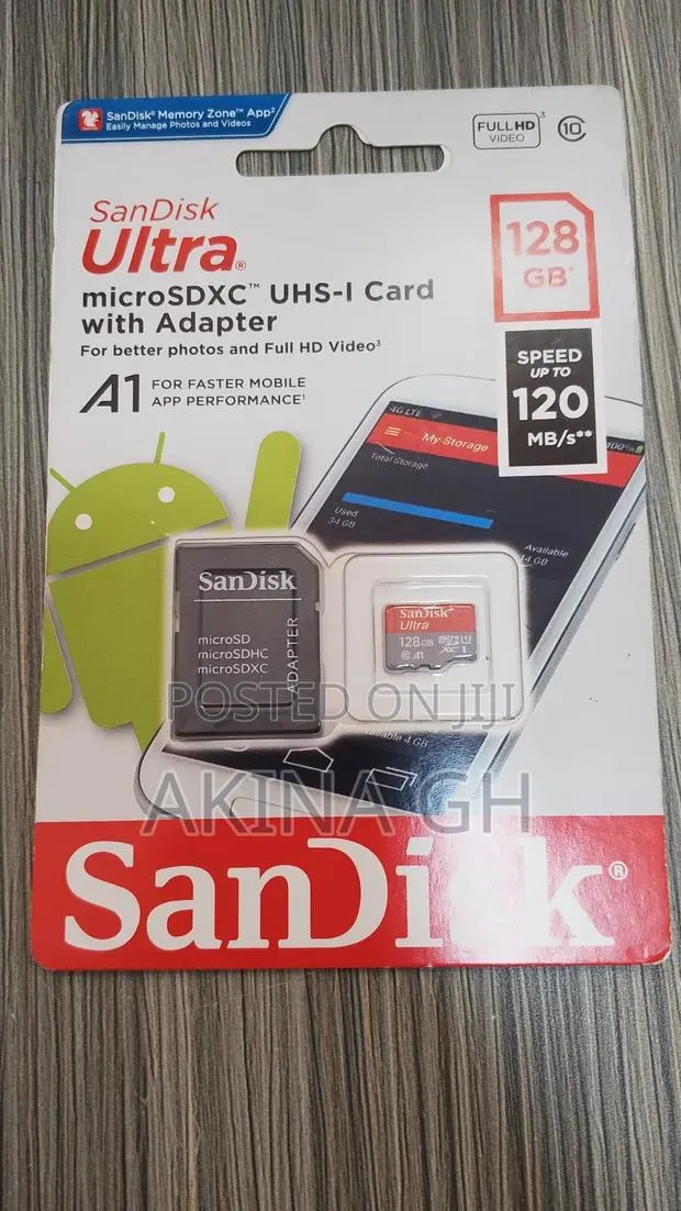 Sandisk Sd Card 128gb · Photo 1