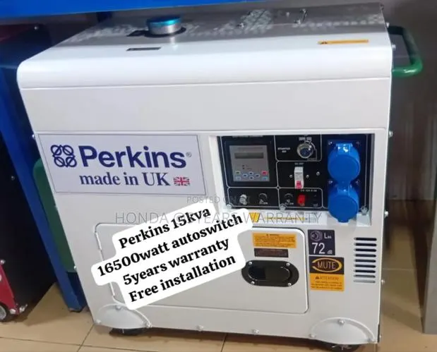 Gale Energy Experts Perkins 15kva 16500watt Diesel Generator · Photo 1