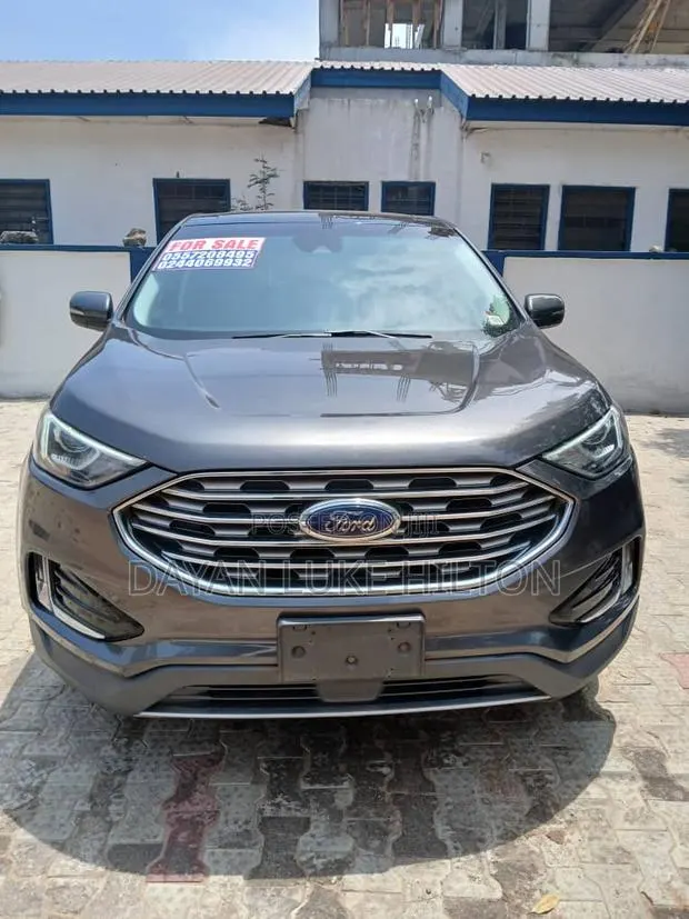 Ford Edge SEL AWD 2019 Gray · Photo 1