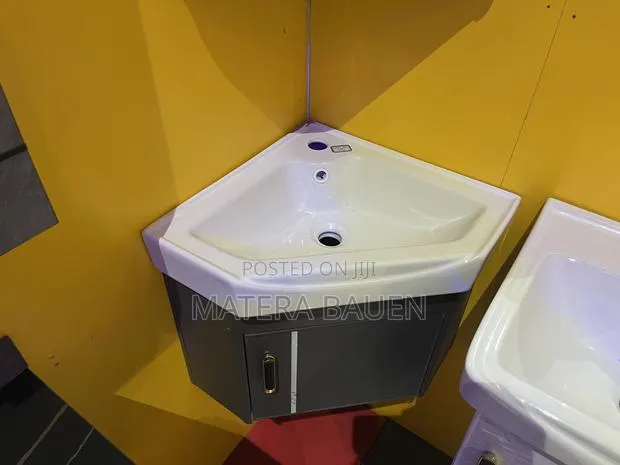 Corner Cabinet Basin With Mirror / Wash Hand Basin #Sj02 -1 · Photo 1