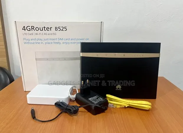 Huawei B525 Cat6 4g Lte Speed 300mbps Cpe Router With Backup Powerpack · Photo 1