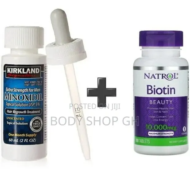 Natrol 100 Tablets +Kirkland Minoxidil Beard Booster Pack · Photo 1
