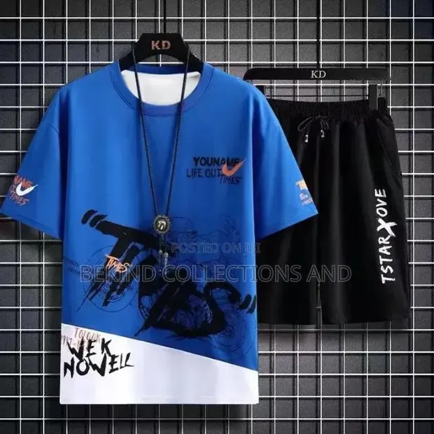 Men's T-Shirt and Shorts Set · Photo 1