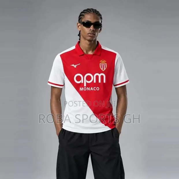 2026/27 AS Monaco Home Jersey · Photo 1