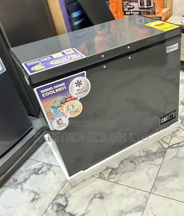 Neatly Sealed Nasco 144ltr Chest Freezer 3star Nas-200sk · Photo 1