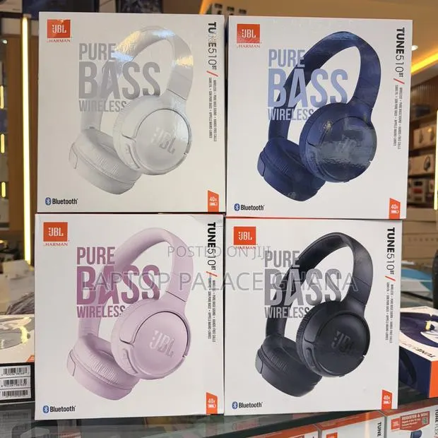JBL Tune 510bt Headphones With Purebass Sound · Photo 1