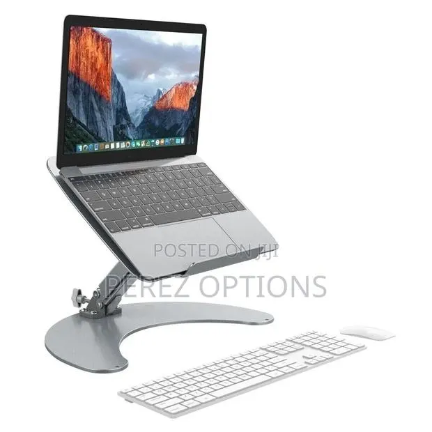 Adjustable Height-and-Angle Aluminum Laptop Stand · Photo 1