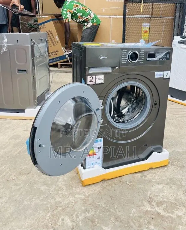 Sleek Midea Fully Automatic Washing Machine(Mf110w70)7kg · Photo 1