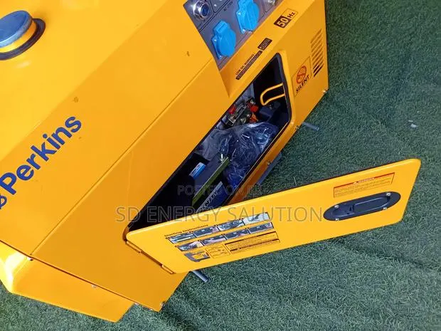 Seamless 10kva Generator Silent 50hz Diesel Perkins · Photo 1