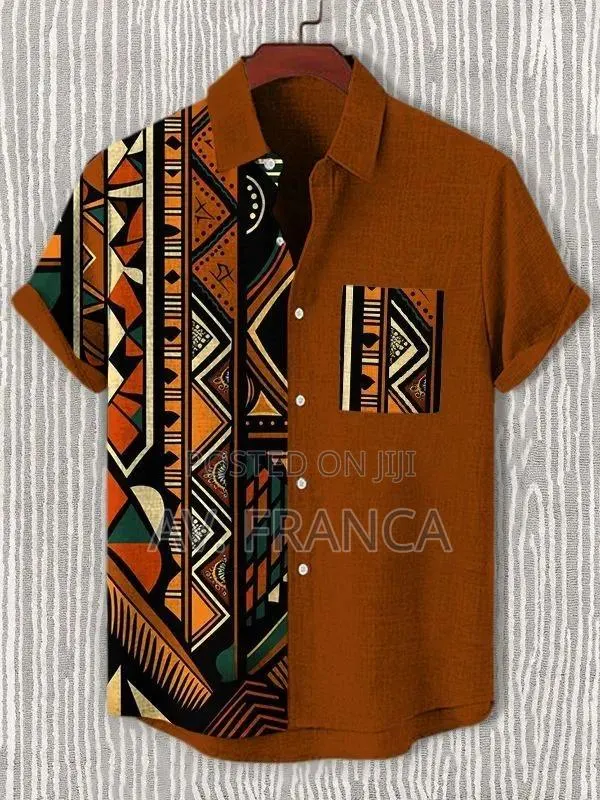 Men Ankara Shirt · Photo 1