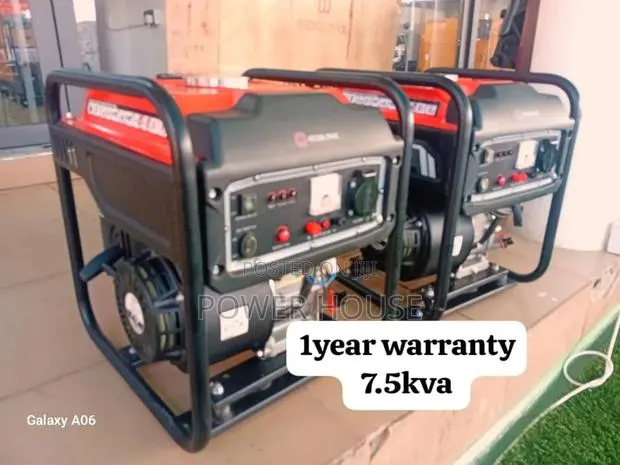 Salarasefex Ecoolmax Generator 7.5kva 8500watts Petrol · Photo 1