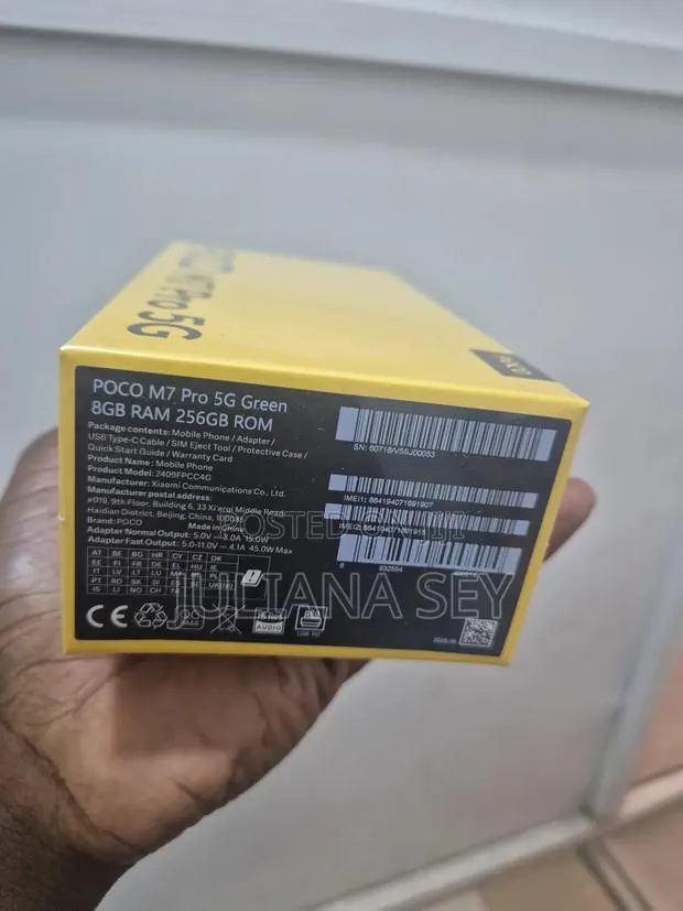 New Xiaomi Poco M7 Pro 5G 256 GB Green