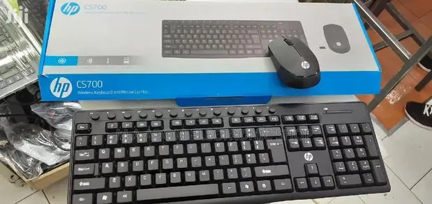 Get Your Brand New Hp Cs700 Combo Wireless Keyboard Mouse · Photo 1