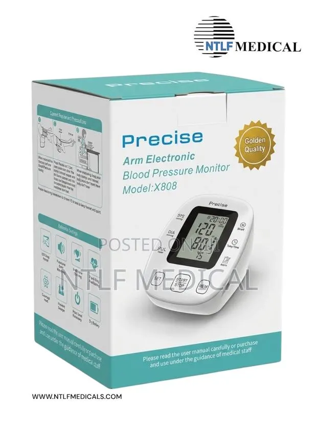 Blood Pressure Monitor (Audible, Rechargeable) · Photo 1