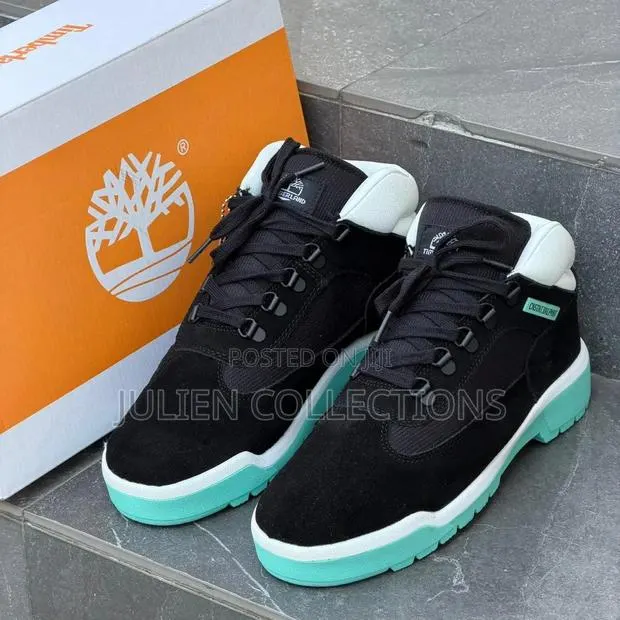 Timberland Field Boots Lite Green White N Black · Photo 1