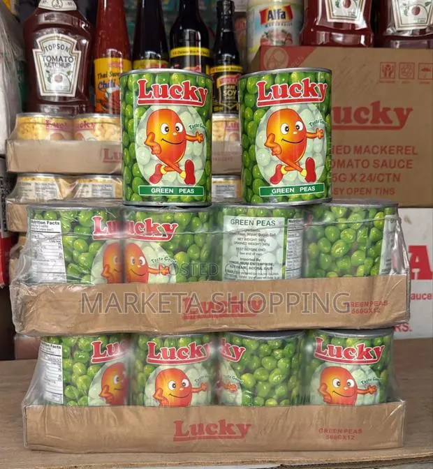 Lucky Green Peas 560gx12 · Photo 1