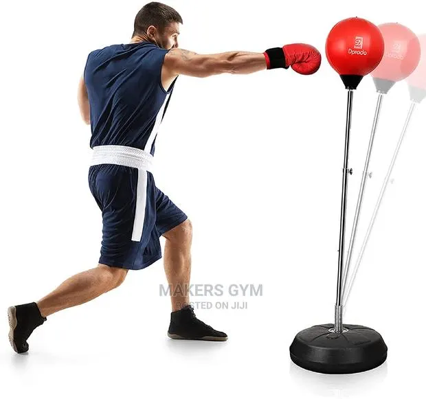 Punching Bag With Stand for Adults , Adjustable Speed Reflex · Photo 1