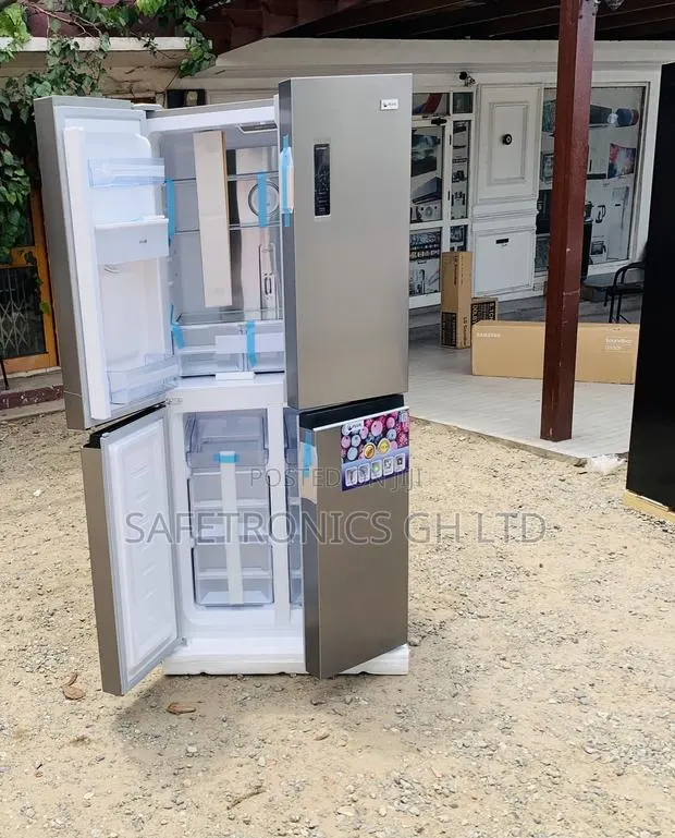 Choose Unique << 421L Pearl PF-613MDIXWD-1A (Grey) 4 Doors Fridge · Photo 1