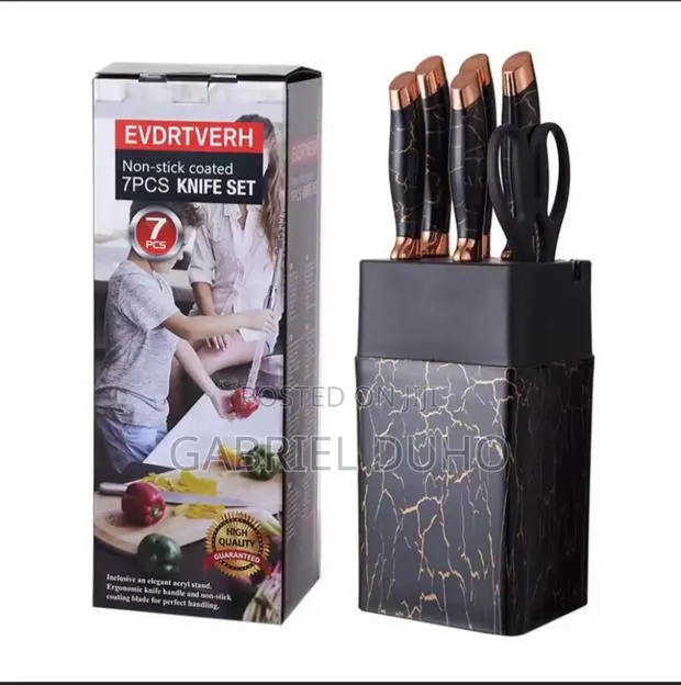 7pcs Knife Set With Holder · Photo 1