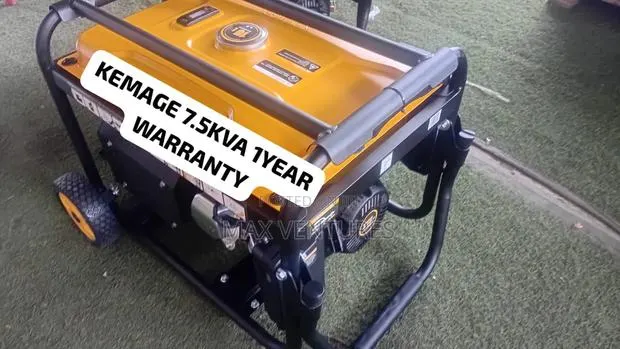 KEMAGE 7.5KVA Generator Strong Engine Great Output 7.5kva · Photo 1