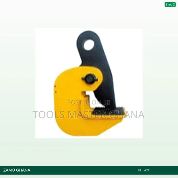 2t Horizontal Lifting Clamp Steal Plate - La2t · Photo 1