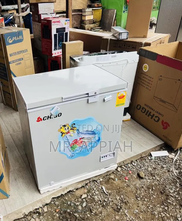 Extremely Cooling Chigo Single Door Chest Freezer(Gray)142L · Photo 1