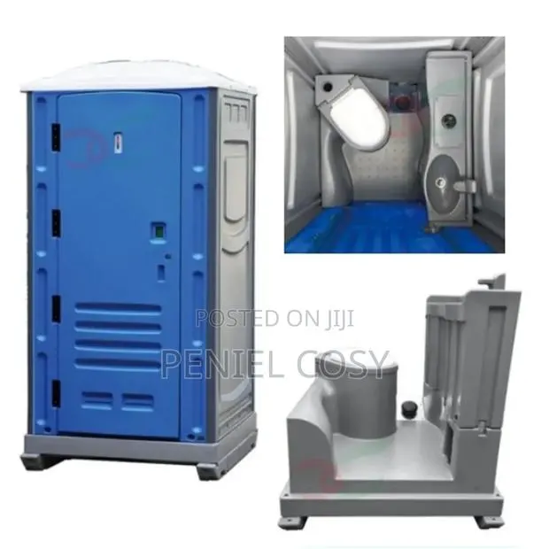 Flushable Mobile Toilet With Wash Hand Basin · Photo 1