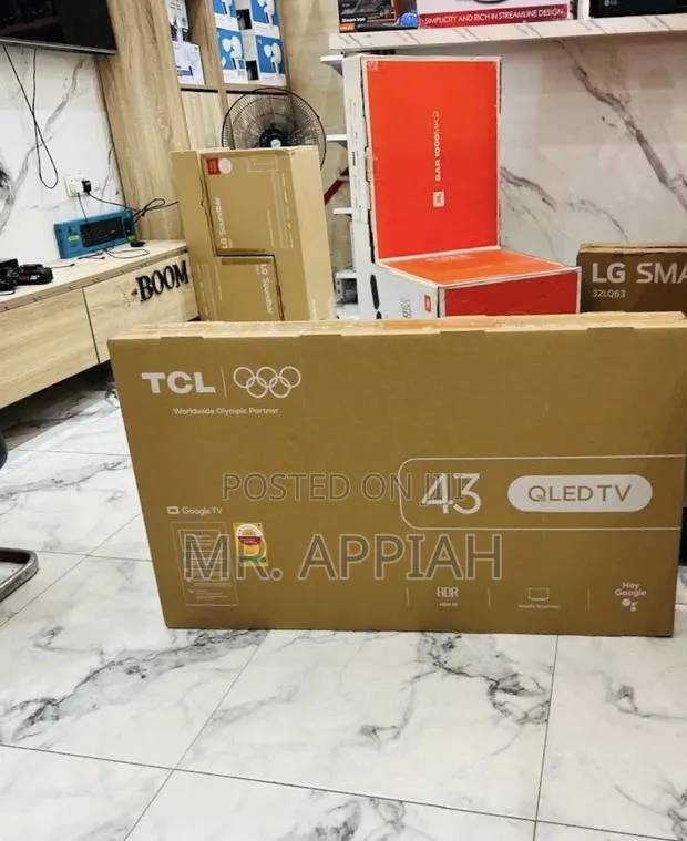 Order TCL 43 Inch Qled Smart Android Television(2025 Model) Black · Photo 1