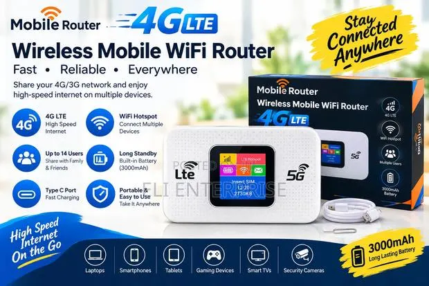 Universal Wireless Mobile WiFi Pro 5G · Photo 1