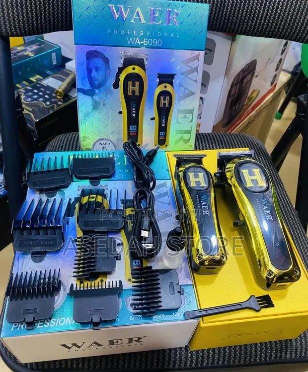 Waer Commercial 2 in 1 Rechargeable Clipper · Photo 1