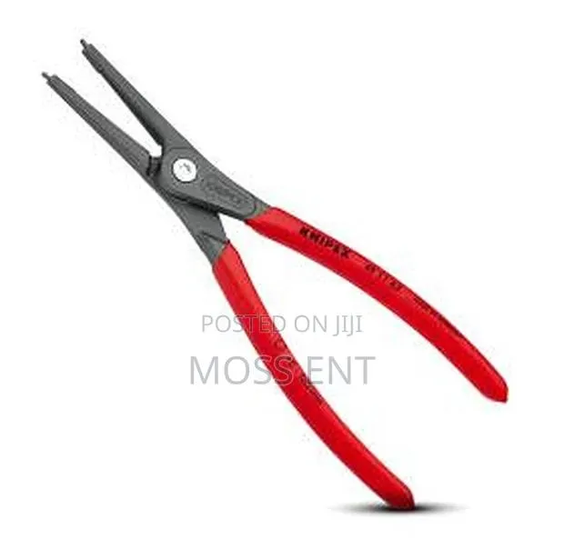 Circlip Plier External Precision Shaft Straight 225mm Red - K-4911a3 · Photo 1