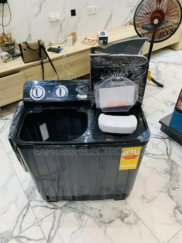 Brand New Nasco 7kg Black Semi-Auto Twin Tub WM (Model:NAS-07-Tw) · Photo 1