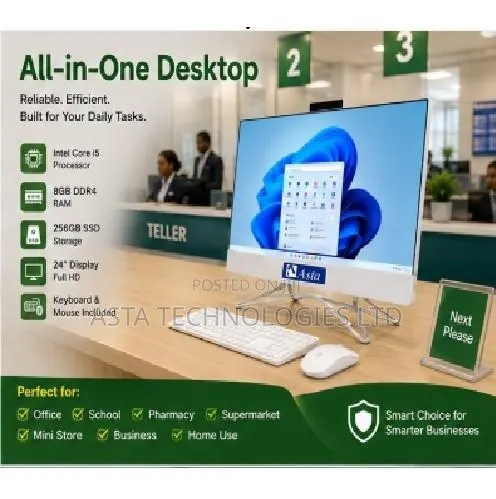 New Desktop Computer 8GB Intel Core i5 SSD 256GB · Photo 1