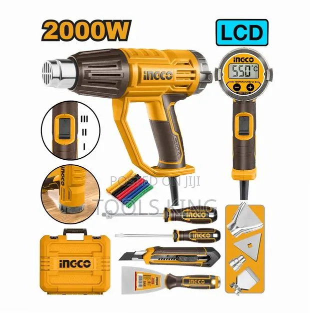 Heat Gun Set 2000w - Hg · Photo 1