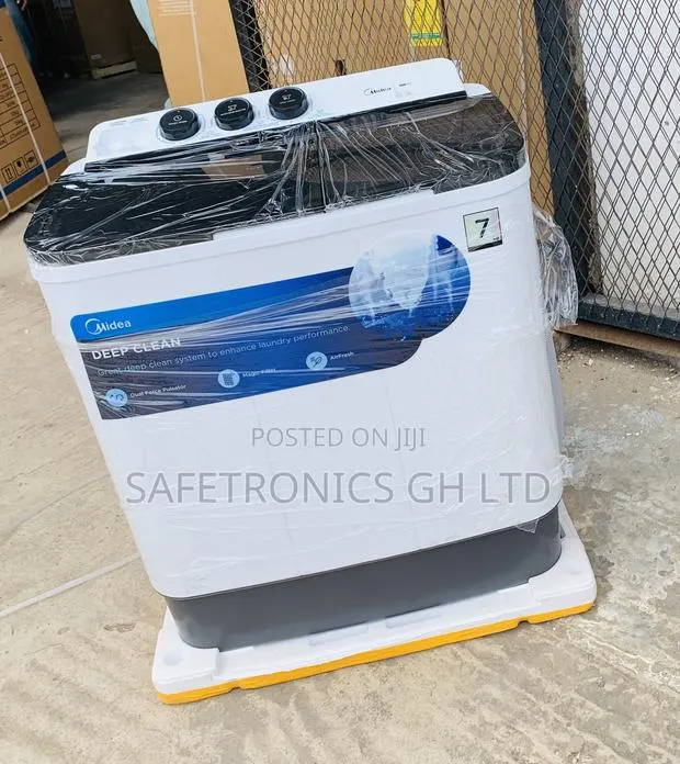 High Efficiency Midea 7.0kg Semi Auto Washing Machine Mf100w70/W-Gh · Photo 1