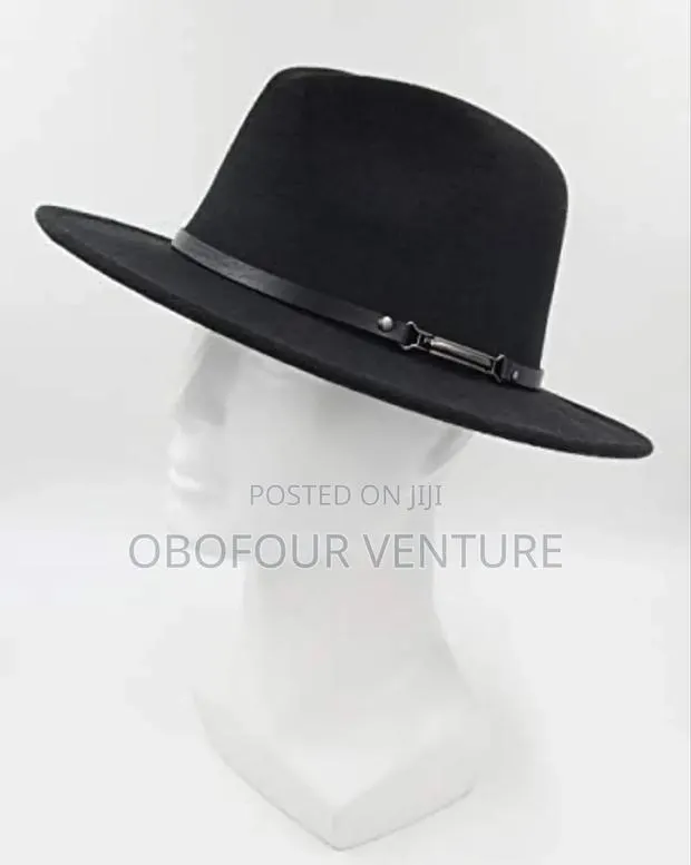 Angel Apparel! Black Fedora Hat for Every Season and All Occasions Oo7 · Photo 1