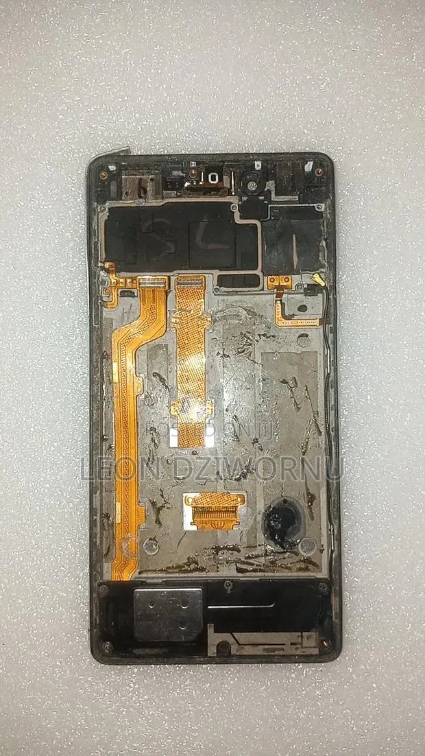 Smartphone Middle Frame Housing Chassis With Flex Cables · Photo 1