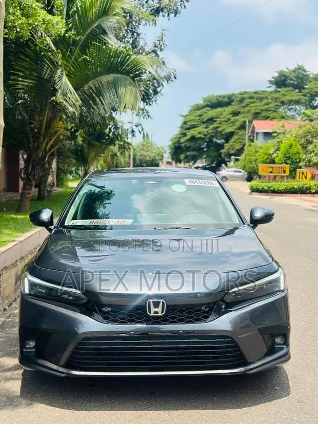 Honda Civic Touring 2022 Gray · Photo 1