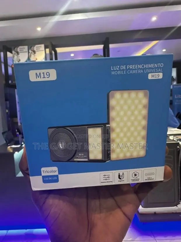 M19 Tricolor Magnetic Phone Mini Led Light · Photo 1