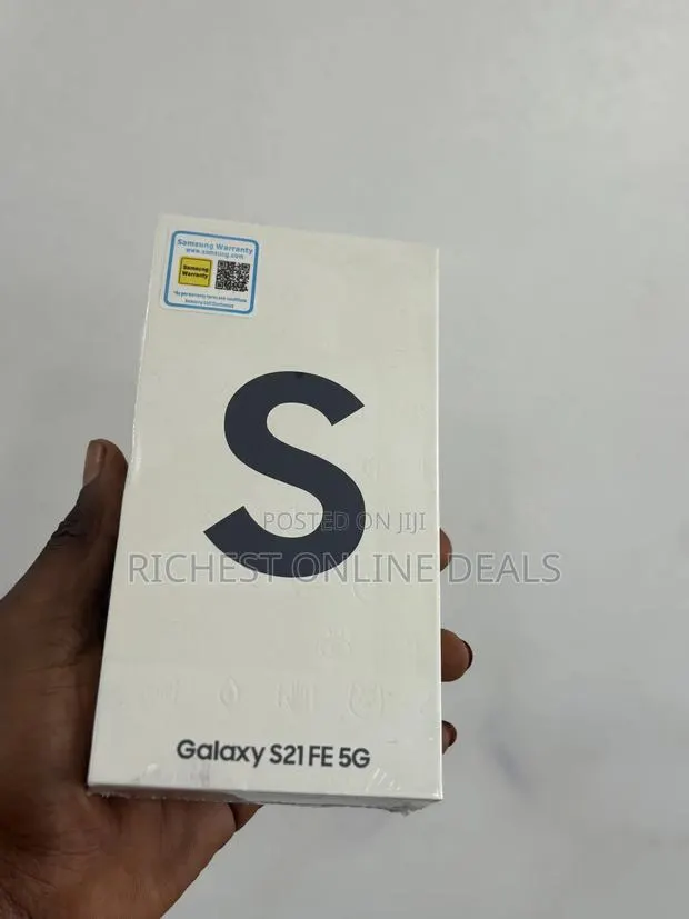 New Samsung Galaxy S21 FE 5G 128 GB Black · Photo 1