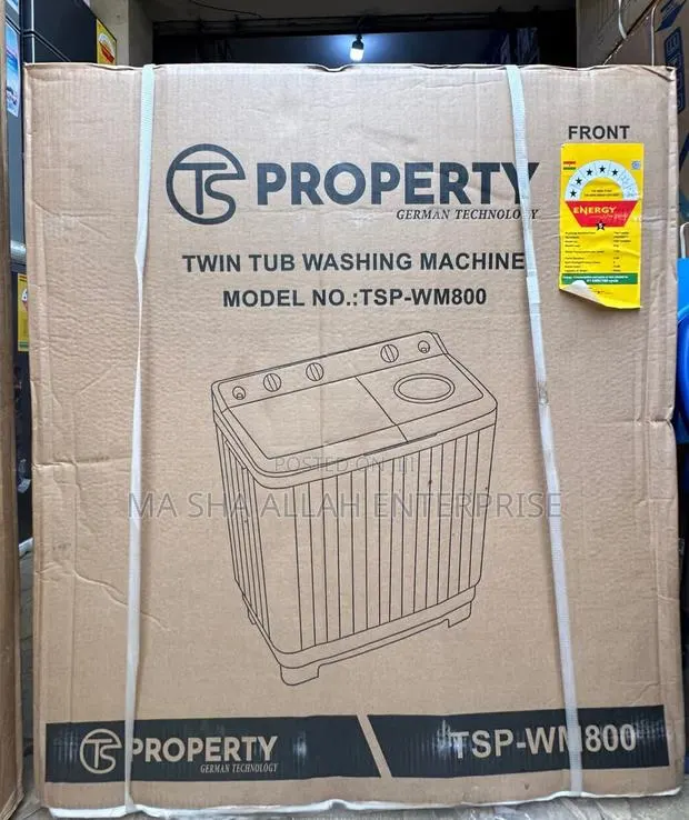 Powerful and Durable Property 8kg Washing Machine