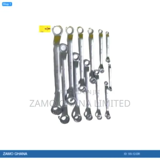 Wagener Double Ring Spanner Set 12pcs 8-32mm - Ss-12-Dr · Photo 1