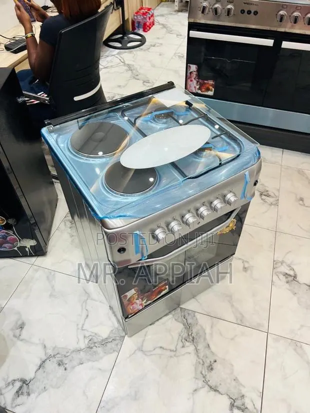 Super Affordable Ferre 60x60cm 2 Gas + 2 Electric Burner(Glass Lid) · Photo 1